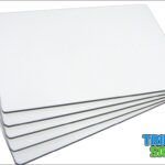 A4 sign blank