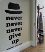 Large stick on letters