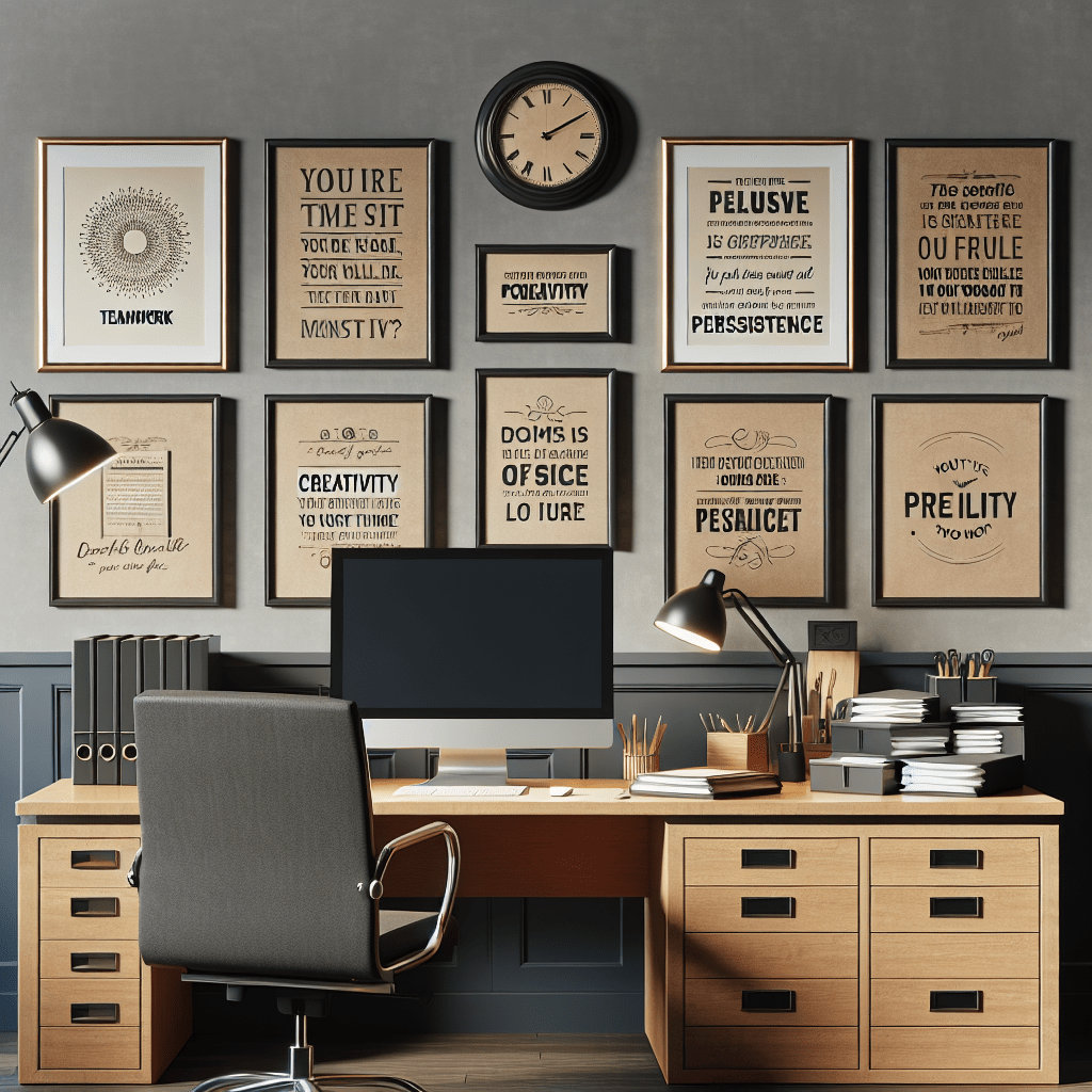 Workplace wall sayings