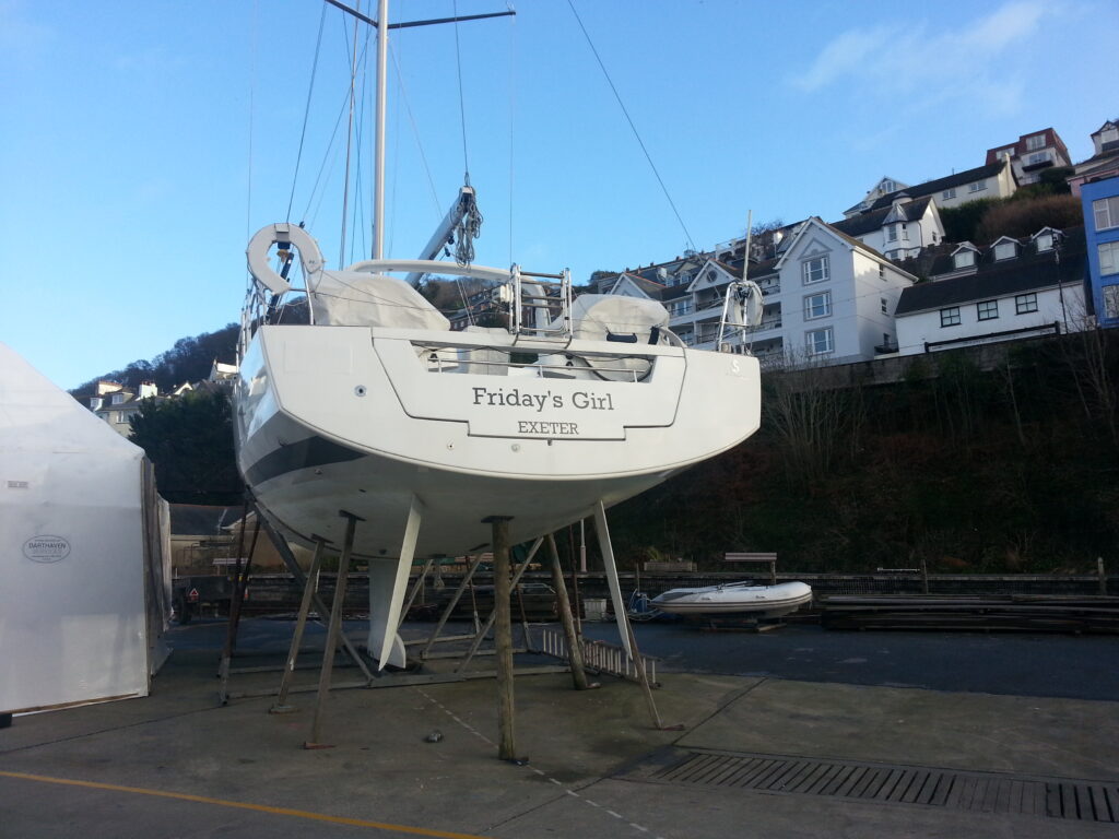 an example of a boat sign